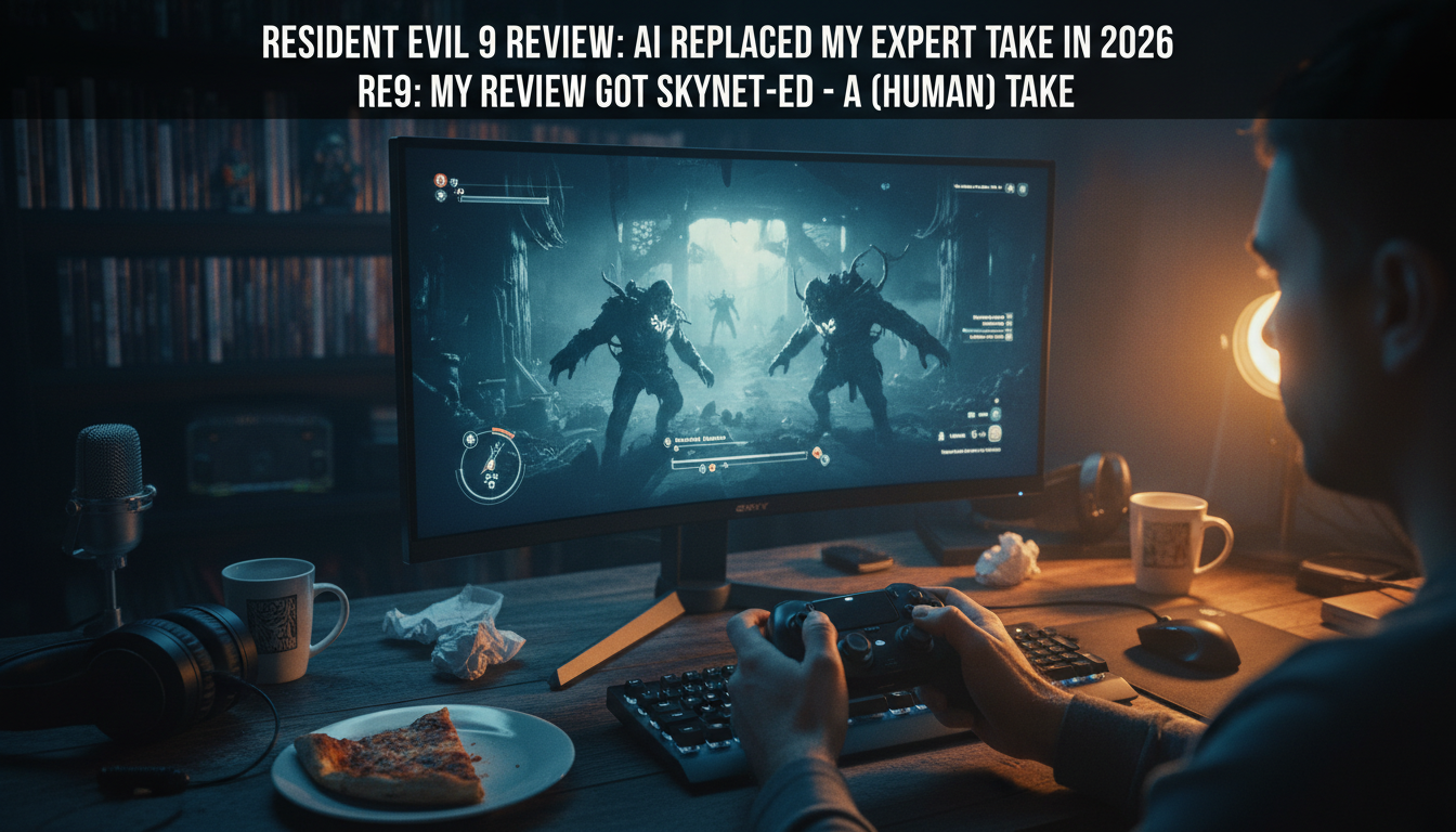 Resident Evil 9: AI Can't Replicate the Raccoon City Stutter